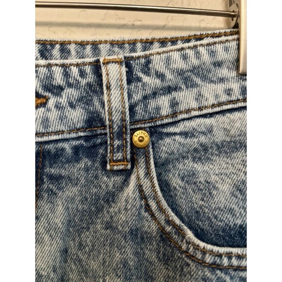 Khaite Danielle Acid-Wash Straight-Leg Jeans Sz 29 - Picture 4 of 16